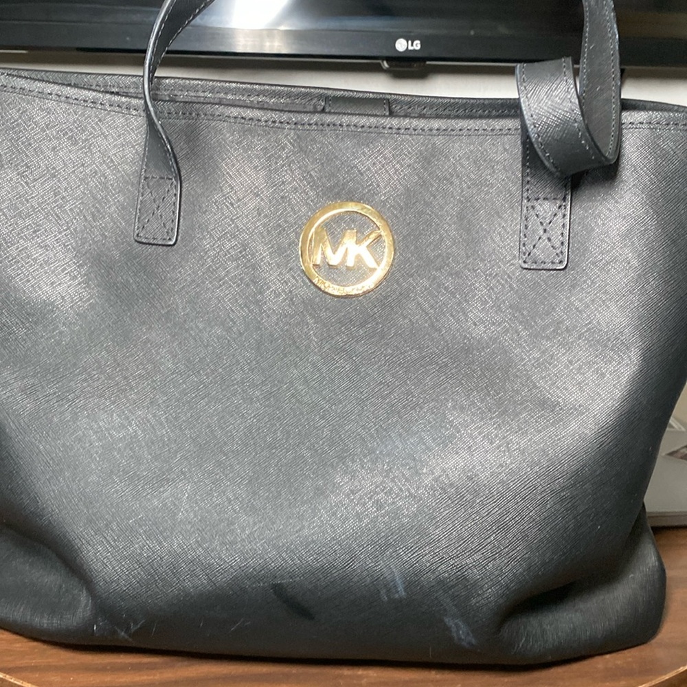 Michale Kors tote bag early 2000s leather bag